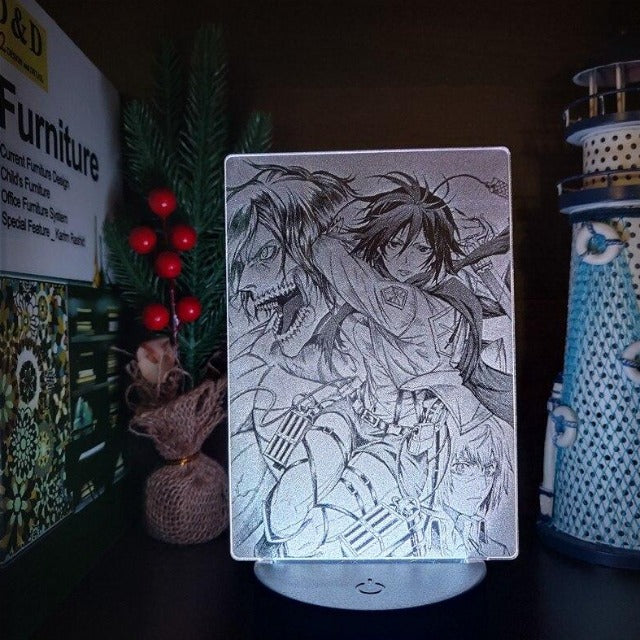 Lampe Mikasa Titan Assaillant Armin AOT