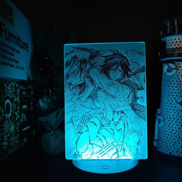 Lampe Mikasa Titan Assaillant Armin AOT