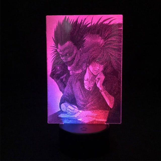 Lámpara Light &amp; Ryuk Death Note