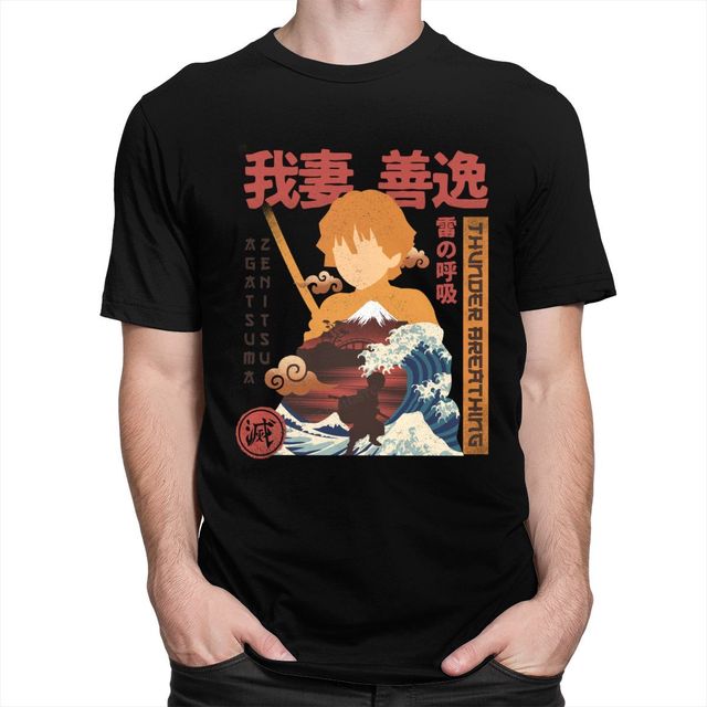 T-Shirt Zenitsu Agatsuma Foudre Demon Slayer