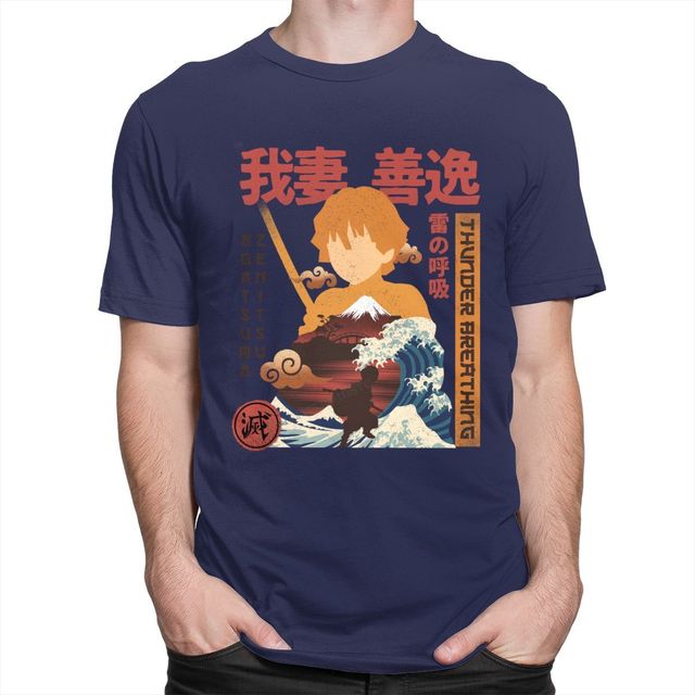 T-shirt Zenitsu Agatsuma Fulmine Demon Slayer