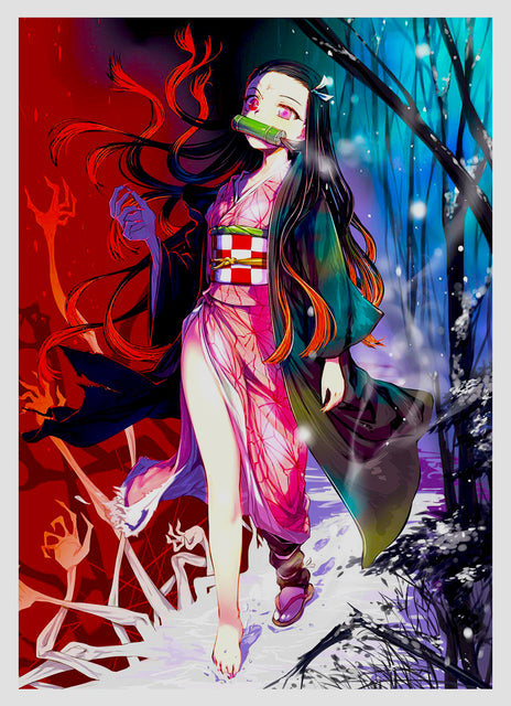 Poster Nezuko Demon Slayer