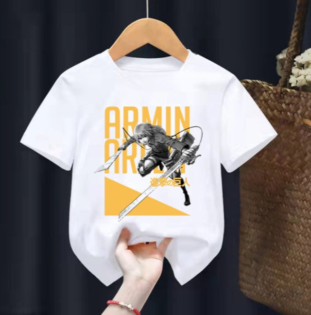 T-shirt Enfant Armin SNK blanc