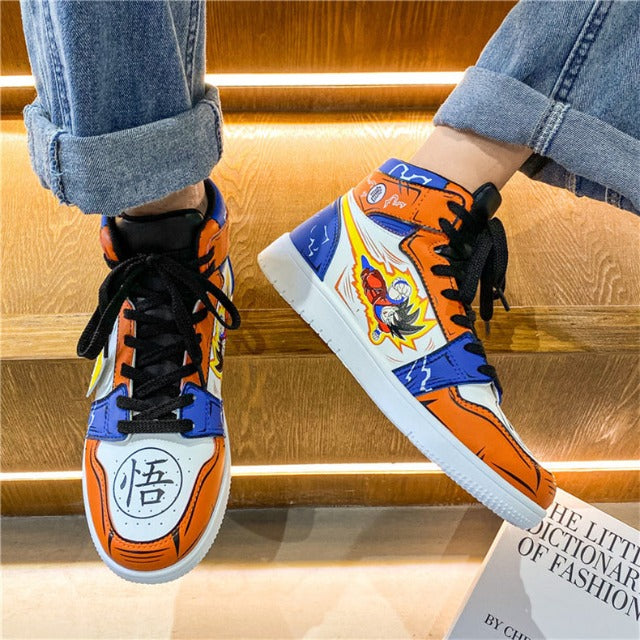 Chaussures Goku Dragon Ball Baskets Sneakers Adulte Homme Femme