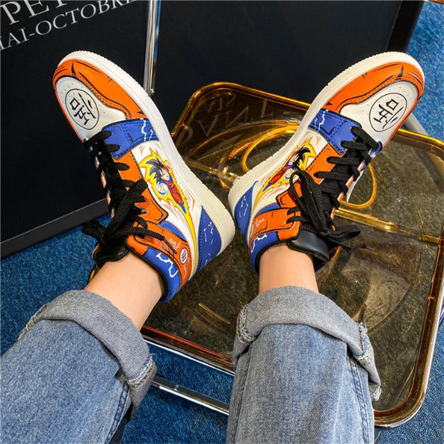 Chaussures Goku Dragon Ball Baskets Sneakers Adulte Homme Femme