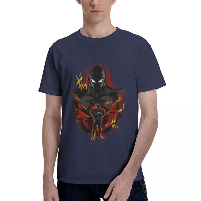 Jiren Dragon Ball Super Manga flocado adulto hombres mujeres camiseta de manga corta