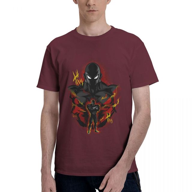 Jiren Dragon Ball Super Manga flocado adulto hombres mujeres camiseta de manga corta