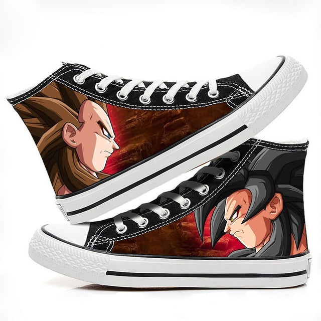 Chaussures Super Saiyan 4 Dragon Ball Baskets Sneakers Adulte Homme Femme
