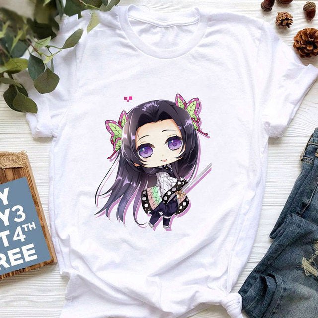 T-shirt Enfant Kanae Kocho Demon Slayer Garçon Fille