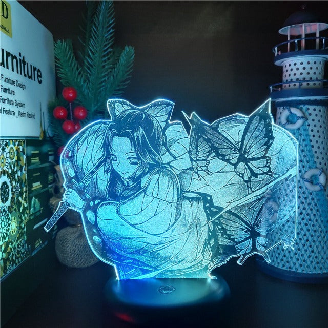 Lampe Shinobu Pilier de l'Insecte Demon Slayer