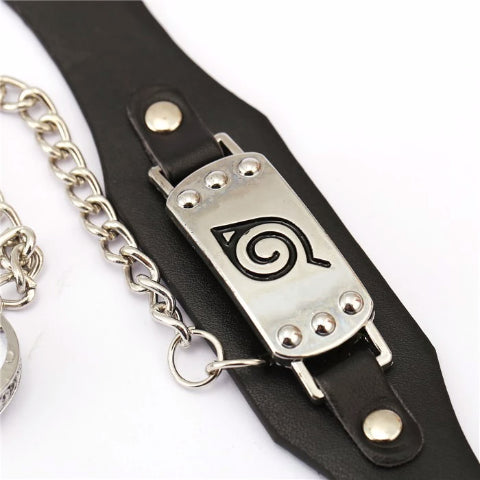Bracelet Naruto Plaque Konoha