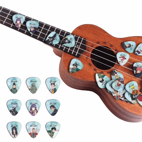 Médiator pour Guitare Naruto Lot de 10 pièces