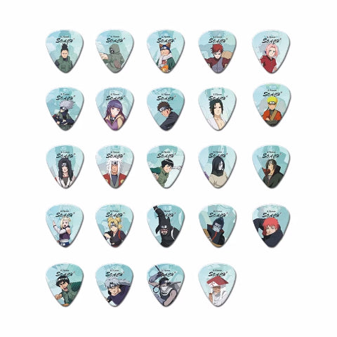 Médiator pour Guitare Naruto Lot de 10 pièces