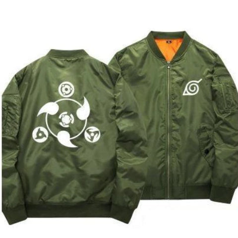 Veste Bomber Naruto Vert