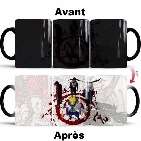 Mug Naruto Thermoréactif