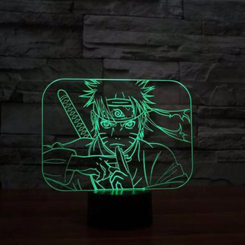 Lampe Led 3D Naruto