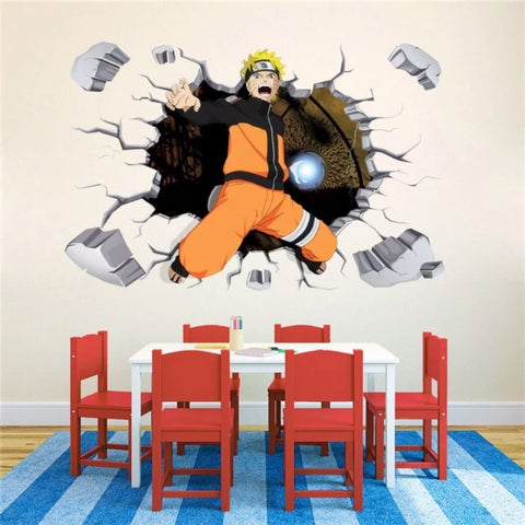 Sticker pour mur Naruto