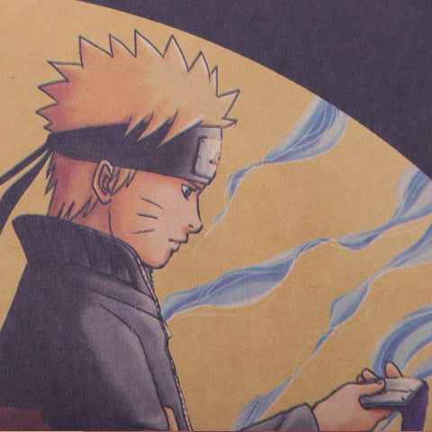 Manifesto Naruto e Sasuke