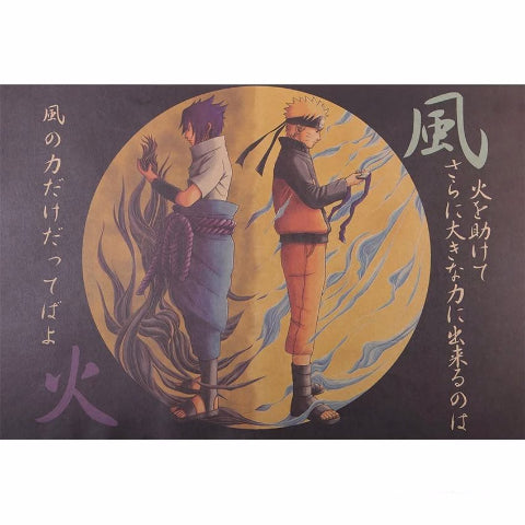 Poster Naruto &amp; Sasuke