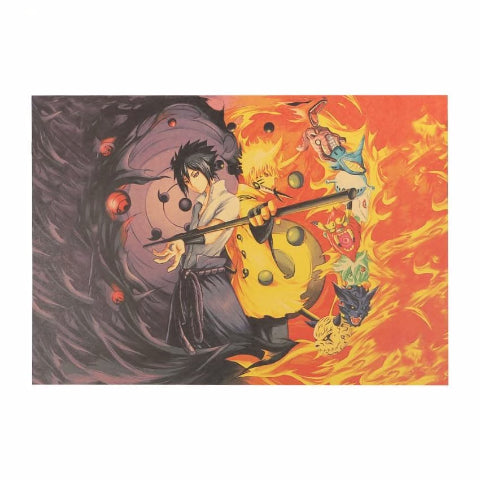 Naruto vs Sasuke Poster