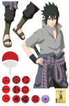 Pack de stickers Sasuke Uchiwa