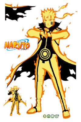 Pack de stickers Naruto Uzumaki