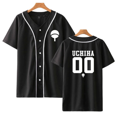 T-Shirt Uniqlo Sasuke Uchiha Noir