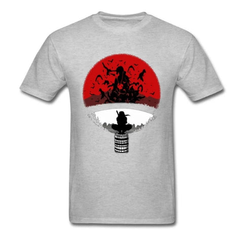 T-Shirt Clan Uchiwa Gris