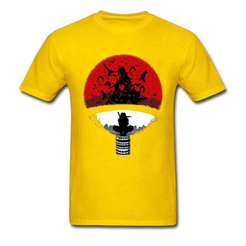 T-Shirt Clan Uchiwa Jaune