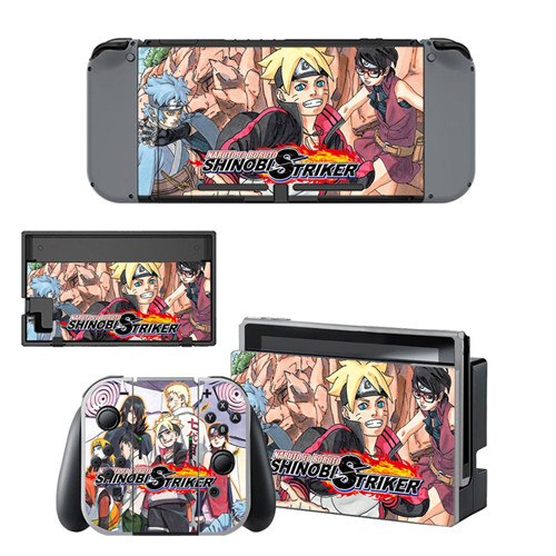 Pegatina para Nintendo Switch "Boruto Trio" Pegatina para consola y mando de Naruto