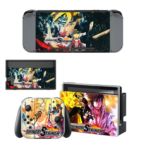 Adesivo Nintendo Switch Adesivo per console e controller Naruto "Boruto Uzumaki".
