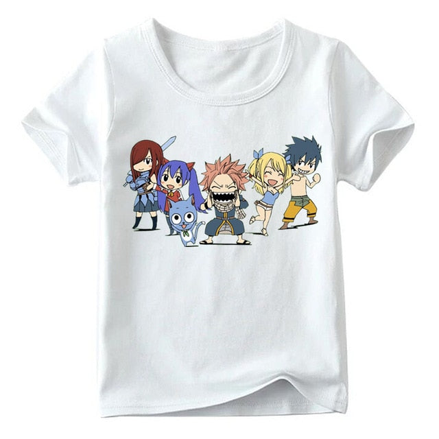 Tee-Shirt Fairy Tail Enfant blanc