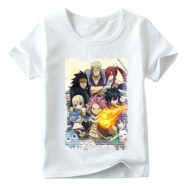T-Shirt Manga Fairy Tail Enfant