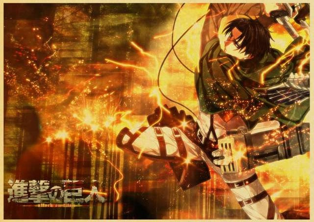 Poster Levi Attack On Titan