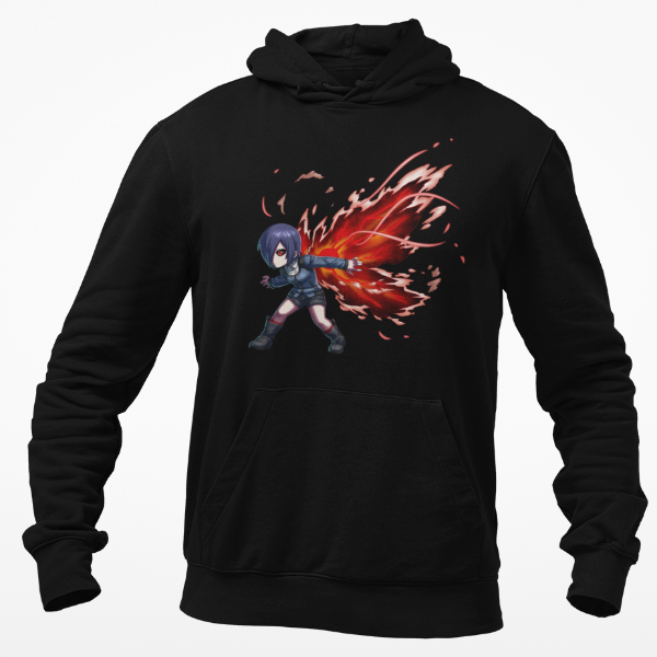 Sweatshirt Toka Kirishima Tokyo Ghoul noir