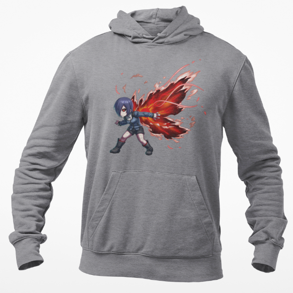 Sweatshirt Toka Kirishima Tokyo Ghoul gris