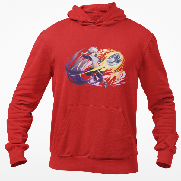 Sweat Killua Manga Hunter x Hunter rouge