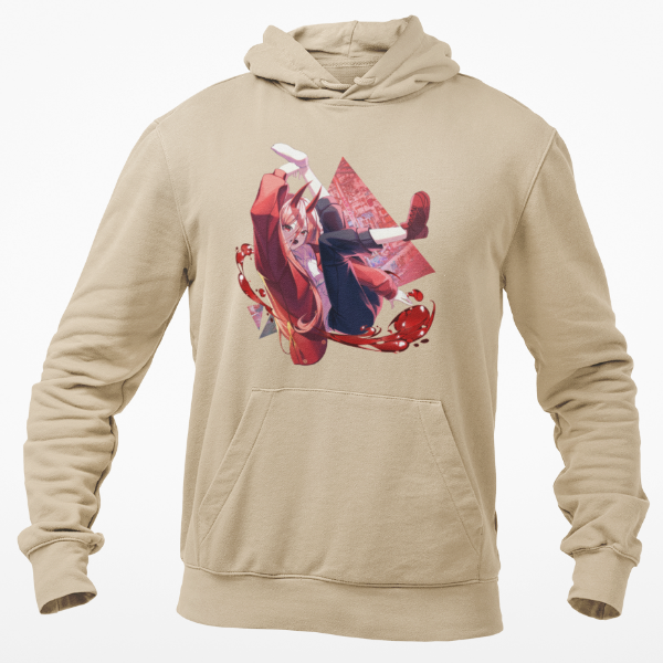 Sweat Power Chainsaw Man  beige