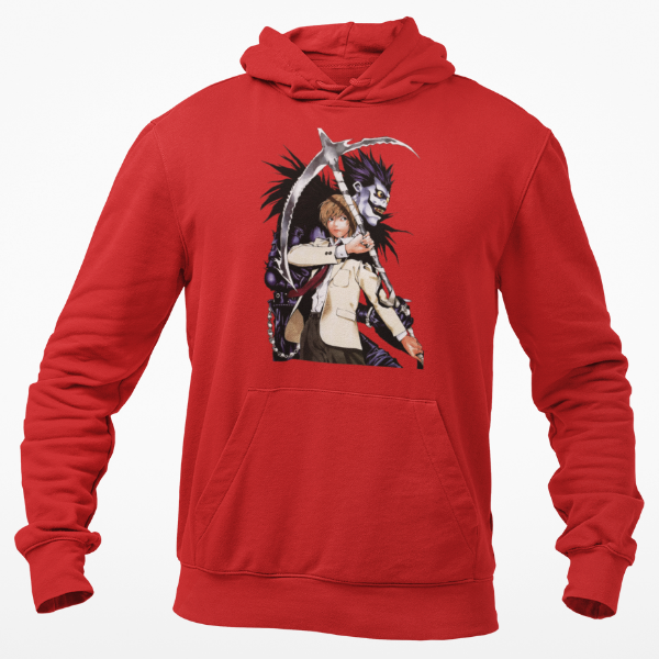 Sweat Ryuk & Light Manga Death Note rouge