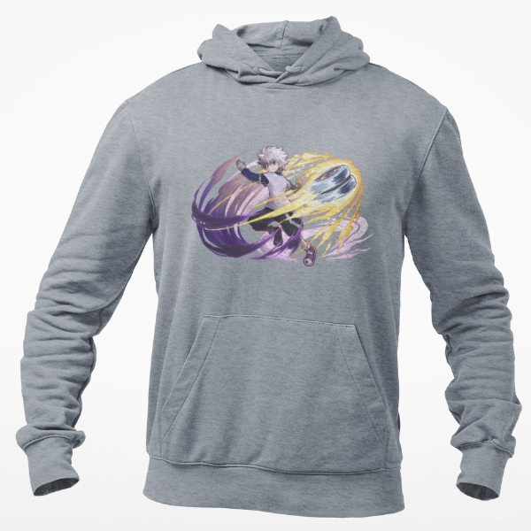Sweat Killua Manga Hunter x Hunter gris