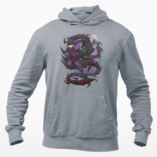 Hoodie Ken Kaneki Tokyo Ghoul gris