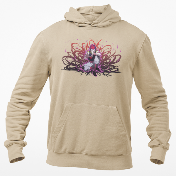 Sweat A Capuche Hisoka Gum HxH beige