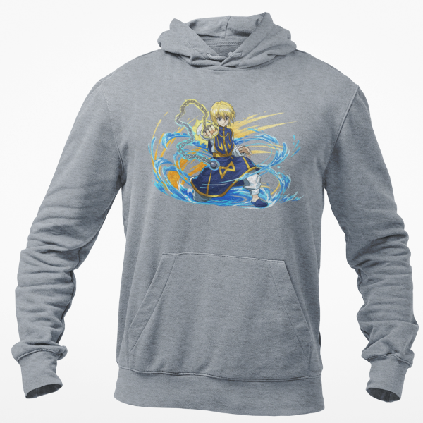 Sweat Kurapika Chaines HxH gris