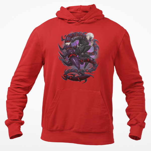 Hoodie Ken Kaneki Tokyo Ghoul rouge