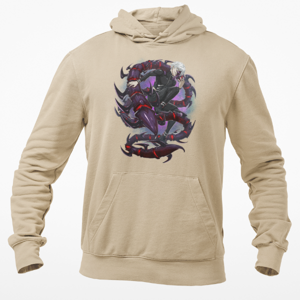Hoodie Ken Kaneki Tokyo Ghoul beige