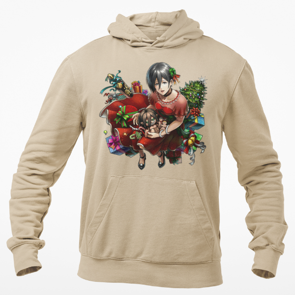 Sweat Mikasa Noël Attaque Des Titans beige