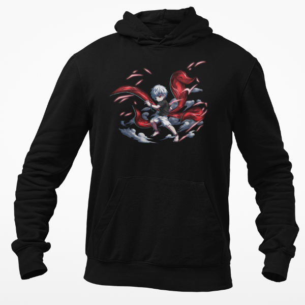 Sweat A Capuche Ken Kaneki Tokyo Ghoul noir