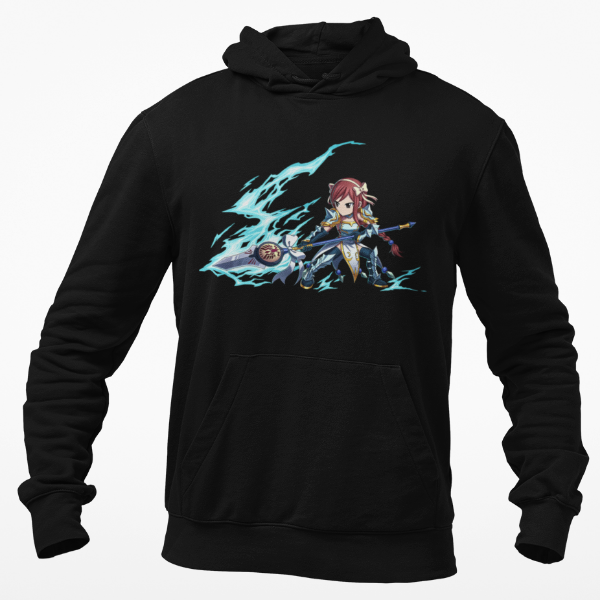 Sweat Erza Scarlett Manga Fairy Tail noir