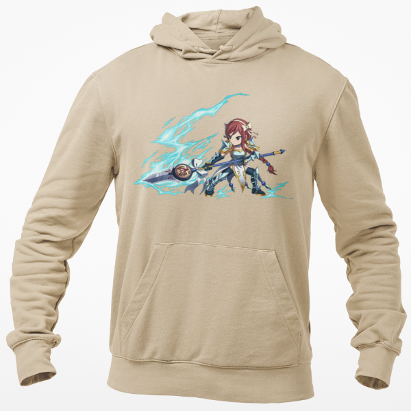 Sweat Erza Scarlett Manga Fairy Tail beige