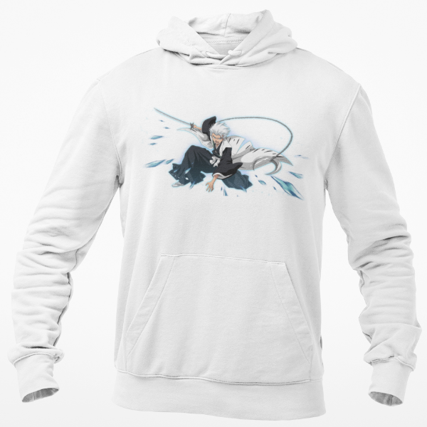 Sweat Toshiro Bankai Manga Bleach blanc